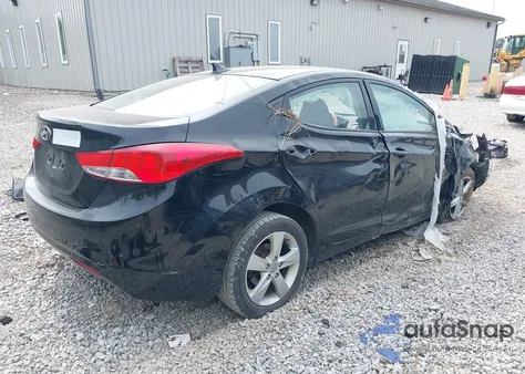 2013 Hyundai Elantra Gls из США, поврежденный, VIN 5NPDH4AE1DH205489